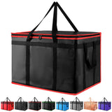 mosago Insulated Food Delivery Bag - Reusable Thermal Cooler Grocery Bags for Catering&Delivery, Pizza Carrier for Events, Large