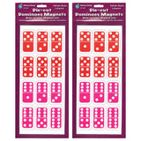 Ashley Productions Die-Cut Magnetic Dominoes, 36 Per Pack, 2 Packs
