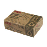 Recycled Paper Clips, Small (No. 1), Silver, 100/Box, 10 Boxes/Pack