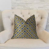 Plutus Brands Plutus Luv Handmade Throw Pillow, 20 X 36 King, Lavender/White/Yellow