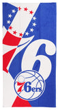 NORTHWEST Philadelphia 76ers 30 x 60 inch Beach Towel, Puzzle Design