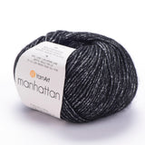 YARNART Manhattan - Glittery Acrylic Yarn, Sparkle Metallic Yarn, 1.76 Oz, 218.72 Yds (915)