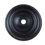 GlideRite Hardware 5061ORB25 1.5inch Thin Rounded Ring Cabinet Back Plate 25 Pack, Oil Rubbed Bronze Finish, 25 Count