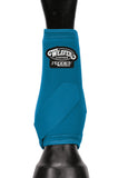Weaver Leather Unisex Adult 2-pack, Front Horse-boots, Turquoise, Large US