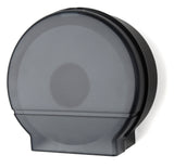 Palmer Fixture RD002602 Single Roll Jumbo Tissue Dispenser with 33/8 Core, Black Translucent