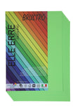 Brustro Elle Erre Coloured Card Stock Craft Paper A4 Size 220 Gsm Verde Pisello Colour, Pack Of 9 Sheets. Pea Green Shade|Ideal
