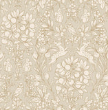 NuWallpaper Taupe Enchanted Peel & Stick Wallpaper