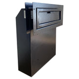 Plugsharge Through The Door Mail Drop Box 1.5mm Steel Payment Dropbox Door Mount Theft Proof Mailbox Locking Deposit Drop