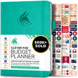 Clever Fox Budget Planner - Expense Tracker Notebook. Monthly Budgeting Organizer, Finance Logbook & Accounts Book, Bill Tracker