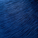 Qidkeo Faux Fur Fabric for Crafts, Gnomes, Animal Costumes, Cushions, Decorations Navy Blue 10x10in