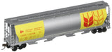 Bachmann Trains - Canadian 4 Bay Cylindrical Grain Hopper - Government Of Canada - Yellow - Ho Scale