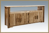 Montana Woodworks Homestead Collection Television Stand, Stain & Lacquer Finish