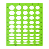Westcott Small Ellipse Template #2 (T808)
