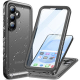 Cozycase for Samsung Galaxy S25 Waterproof Case - 360 Heavy Duty Full Body Protection/Shockproof/Dustproof/Double/Front and Back