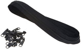 Patterns By Annie Yard Zipper, Black