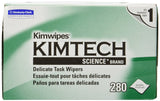 KimberlyClark Science KimWipes Delicate Task Wipers 1 Ply 280 count (Pack of 4)
