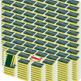 Tanlade 1000 Pcs Individually Wrapped Sponge Dishwashing Sponge Bulk Non Scratch Scrub Sponges Kitchen Scouring Pad for Househol