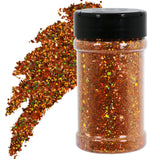 TORC 4 OZ Orange Holographic Glitter 4 Ounce Mix Chunky Glitter Bulk for Resin Craft Cosmetic Art Festival Decoration