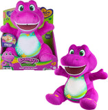 Barneys World Toddler Toy Heart Glow Barney Plush with Music & Lights for Pretend Play Preschool Kids Ages 2+ Years