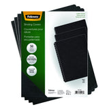 Fellowes Executive Presentation Cover, 111/4 x 83/4Inches, 50 per Pack, Black (52146)