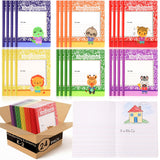Tinlade 24 Pcs K2 Animal Primary Composition Notebook with Picture Space