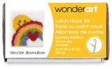 Wonderart Sunshine Rainbow Latch Hook Kit, 12 X 12