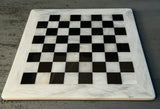 RADICALn 15 Inches Handmade Marble White and Black Chess Board
