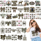 Tellingyou 36 Sheets Iron on Transfers Patches Dtf Ready to Press Vinyl Iron on Patch Embroidered Applique for T Shirt Jacket Pi