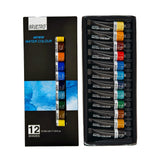 Brustro Artist'S Watercolour Paint |5Ml Tubes Set Of 12 Colours| Ideal For Landscape, Portrait, Paper, Painting, Artist, Profess