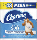 Charmin Ultra Soft Toilet Paper Mega Rolls, 12 Count