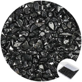 456 PCs Natural Chip Stone Beads, 5-8mm Irregular Multicolor Gemstones Loose Crystal Healing Black Obsidian Onyx Rocks with Hole