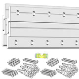 Z Clips 30 2 Pack - French Cleat Picture Hanger - Wall Mirror Mounting Bracket - Flush Mount Hanging Kit for Shelf, Painting, Fr