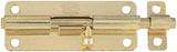 Stanley Hardware S758340 CD1078 Barrel Bolt in Satin Brass Tone