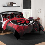 NORTHWEST Toronto Raptors Officially Licensed NBA Comforter Set - Full/Queen & Twin/Twin XL - Soft Bedding with Team Logo & Pill