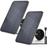 Solar Panel for Blink Camera, Solar Panel Compatible with Blink Outdoor 3rd Gen XT XT2 Camera, IP65 Waterproof, 13.12ft Cable, W