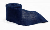 AAYU Burlap Ribbon Navy Royal Blue 3 Inch x 5 Yards | 100% Natural, Eco-Friendly | Perfect for Rustic Wedding Decorations, Baby