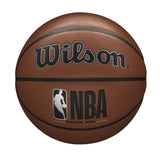 WILSON NBA Forge Series Indoor/Outdoor Basketball - Forge Pro, Brown, Size 5 - 27.5