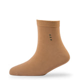 Young Wings MenS_Socks Beige Colour Cotton Fabric Solid Free Size Ankle Length Casuals & Formals Wear Socks Pack Of 1 M12134 N