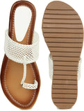 Shoetopia Girls White Stylish Trending Flats-Eu40,White,7,B09NBL52Y6