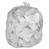 Genuine Joe GJO70011 Economy High Density Resin Can Liner, 16 Gallon Capacity, 31 Width x 24 Height x 0.20 mil Thickness, Tran