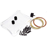 The Beadsmith, Wig Jig, WigAMaJig Beginner kit, Includes 3 x 4 inch Clear Plastic jig, Includes Plastic pegs and 2 Yards of C