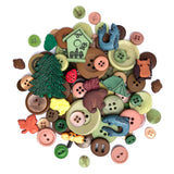 Buttons Galore Outdoors, MultiColour, 0.6