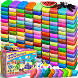 ESSENSON Air Dry Clay - 136 Colors Modeling Magic Clay, Best Gift for Boys & Girls Age 3-12 Year Old, DIY Molding Kids, with Scu