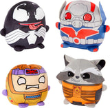 Mattel Marvel Cuutopia Set of 4 Plush Figures, Instant Collection of 5-inch Soft Rounded Pillow Toys Inspired by Fan-Favorite Ch