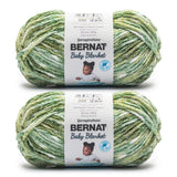 Bernat Baby Blanket Leafy Greens Yarn - 1 Pack