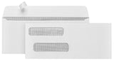 500#8 Self Seal Double Window Security Envelopes Designed for QuickBooks Checks - Computer Printed Checks - 3 5/8 X 8 11/16 (Not
