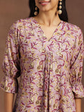 Libas Women'S Viscose Rayon Regular Kurti (29156_Purple Purple 2Xl