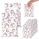 50pcs Baseball Goodie Bags, Baseball Party Favor Bags for Candy Snacks Cookies Gift Packaging for Kids Birthday Party Goody Supp
