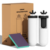 Purewell PF-2 Ceramic Purification Elements, Replacement Filters for ProOne and Berkey Filters, ProOne or Berkey Big+ Countertop