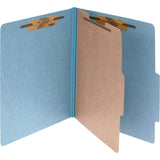 ACCO Expandable Gusset, Durable Classification Folder, Blue (ACC15024)